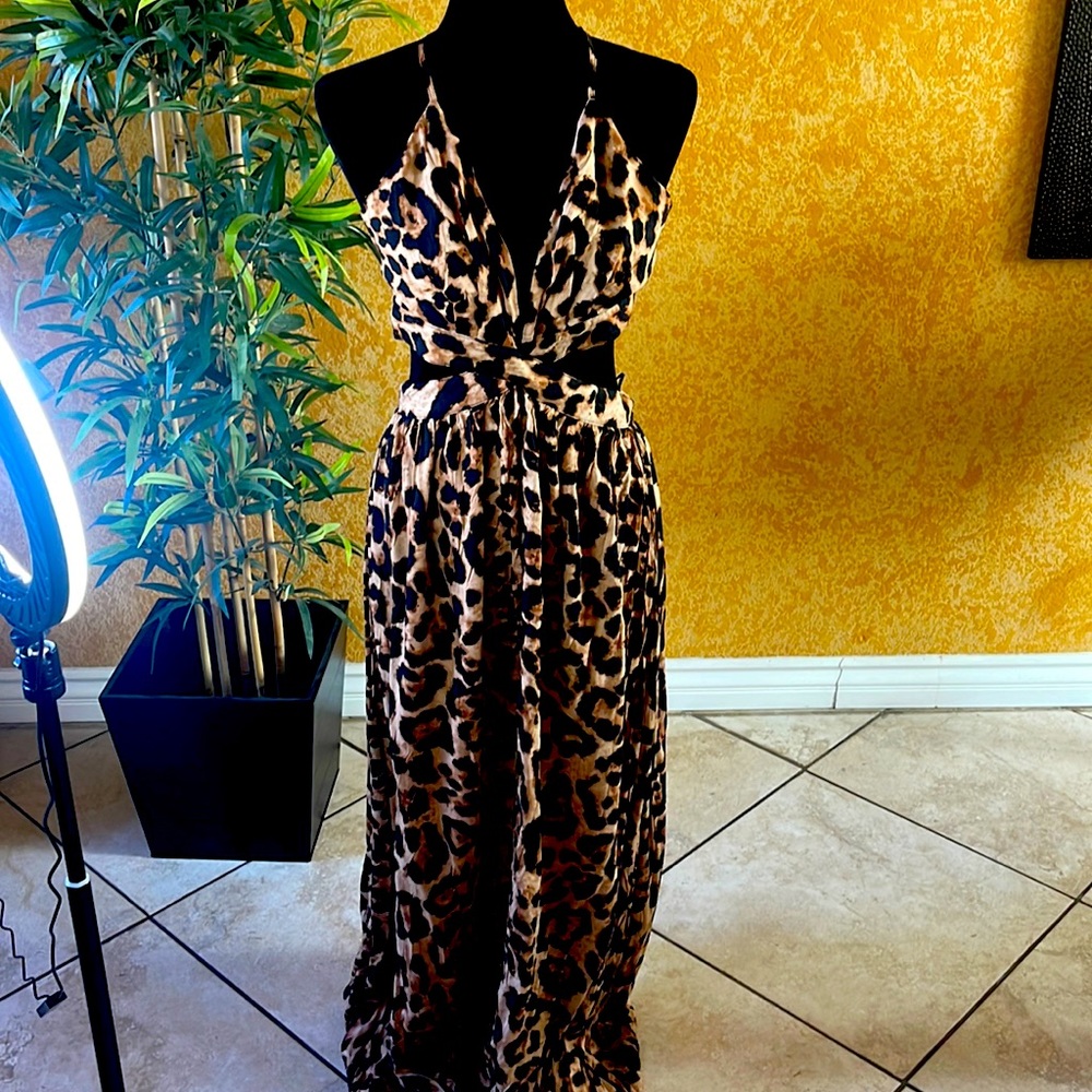 Leopard Maxi Dress